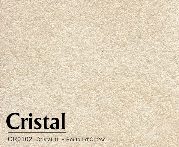 Cristal - Effet Métal Bouton d'Or 2cc