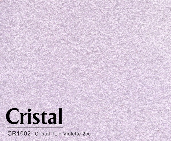 Cristal - Effet Métal Violette 2cc