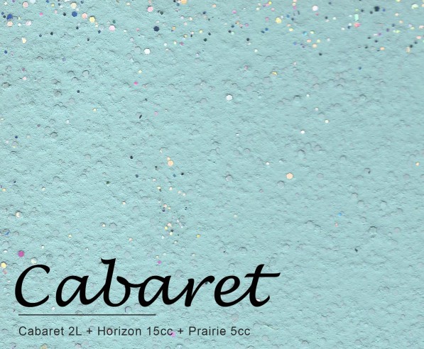 Cabaret - Peinture aux Paillettes Holographiques