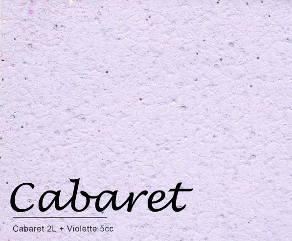 Cabaret - Peinture aux Paillettes Holographiques