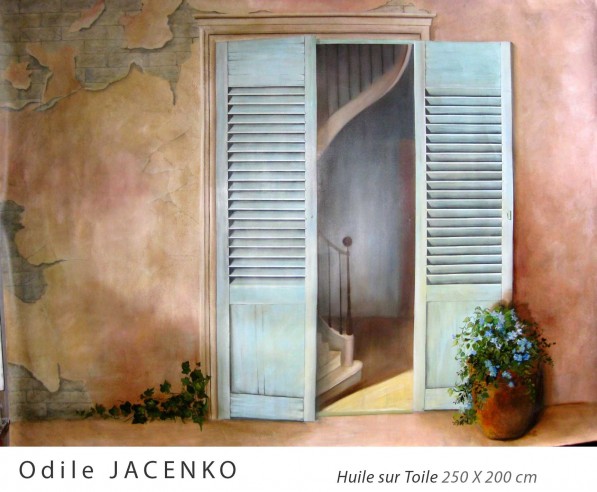 Odile Jacenko — Les volets bleus