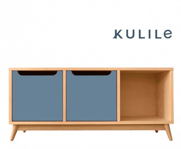 KULILE • Banc de Rangement Chêne Naturel — KILT