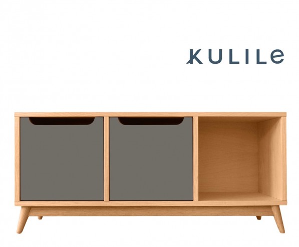 KULILE • Banc de Rangement Chêne Naturel — KILT