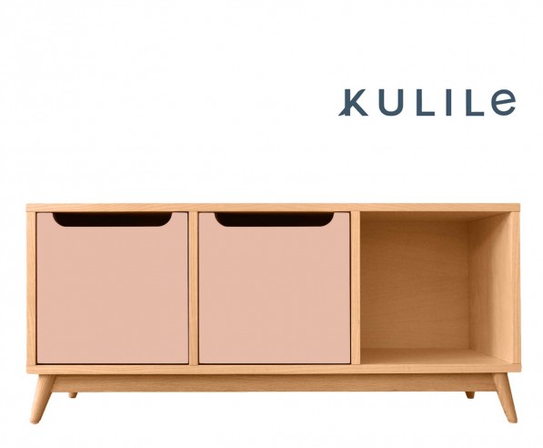 KULILE • Banc de Rangement Chêne Naturel — KILT