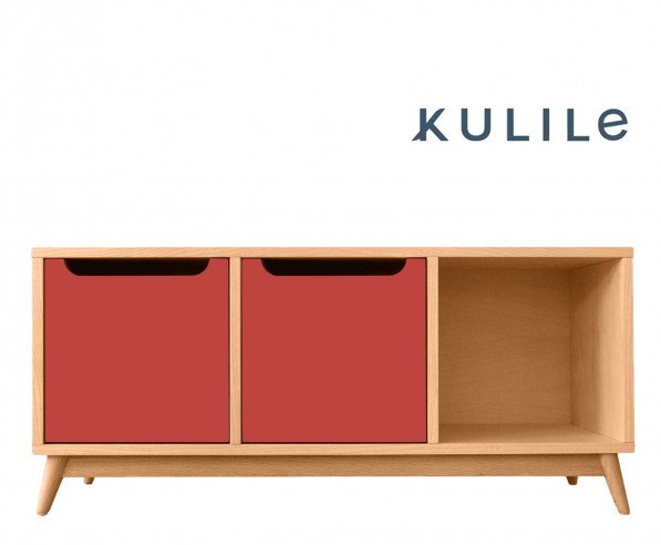 KULILE • Banc de Rangement Chêne Naturel — KILT